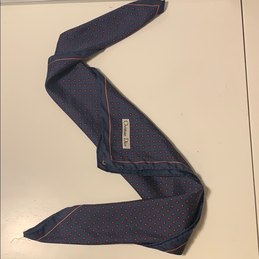 Christian Dior silk scarf